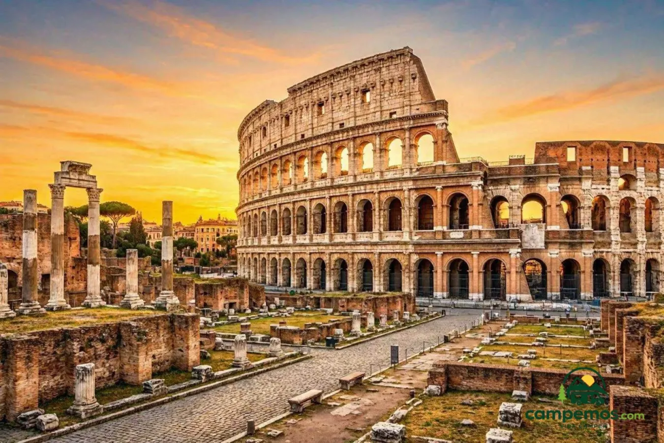 Roma y Lazio en autocaravana: la Ciudad Eterna, Tivoli, Castelli Romani y Civita di Bagnoregio en 6 dias