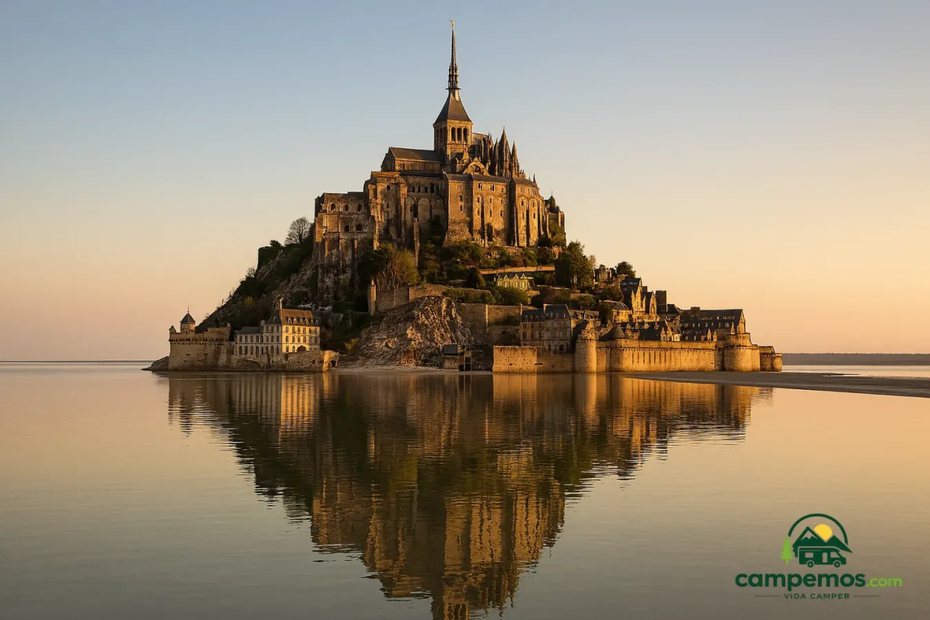 Normandía en autocaravana: las playas del Día D, el Mont-Saint-Michel UNESCO y los acantilados de Étretat en 5 días