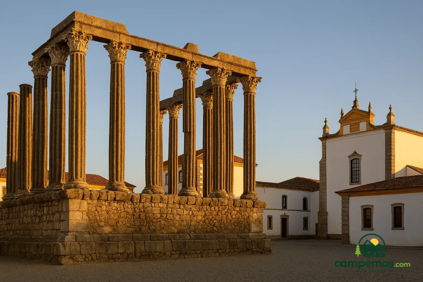 Évora y Alentejo central en autocaravana: la capilla de los huesos, los cromlechs prehistóricos y las dehesas de alcornoque en 4 días