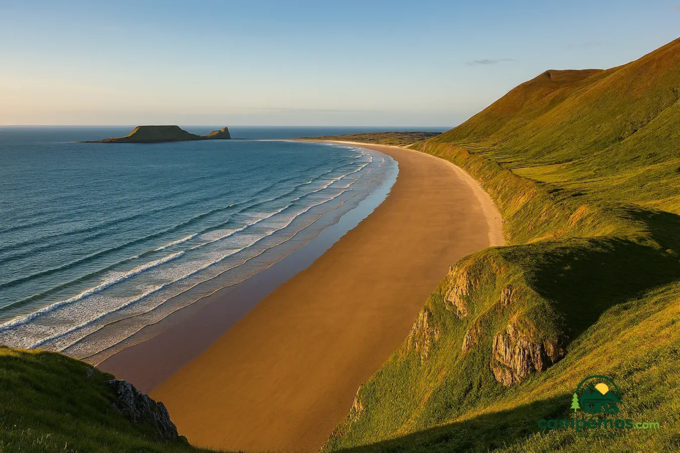 Península de Gower en autocaravana: 4 días por la primera AONB del Reino Unido