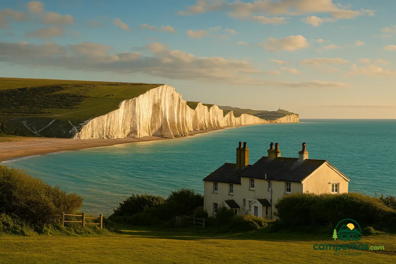 South Downs y las Seven Sisters en autocaravana: acantilados blancos del sur en 6 días