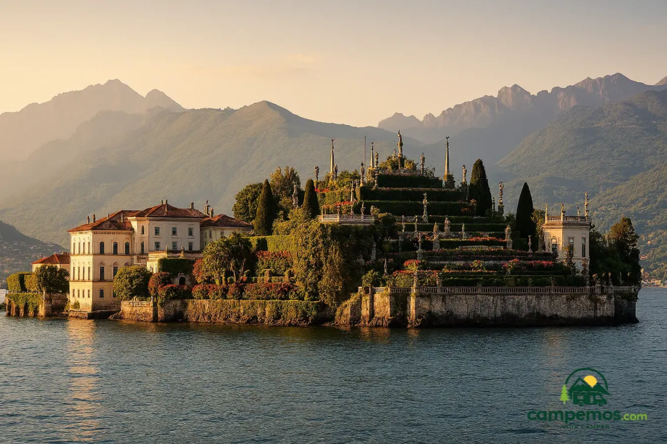 Lago Maggiore y Lago de Orta en autocaravana: islas Borromeas y jardines en 7 días