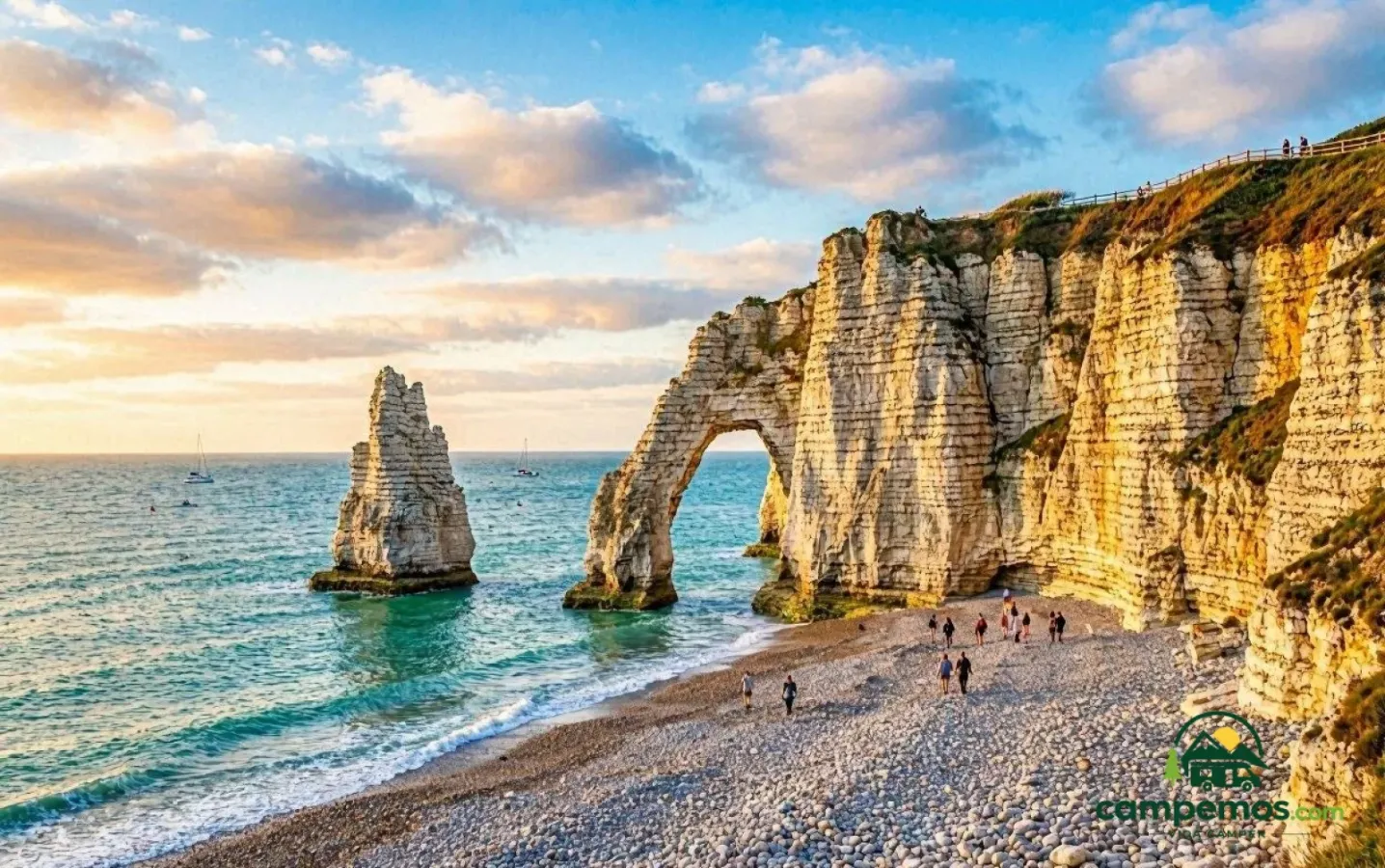 Gran tour del norte de Francia en autocaravana: Opala, Bahía del Somme, Côte d'Albâtre y Cotentin en 12 días