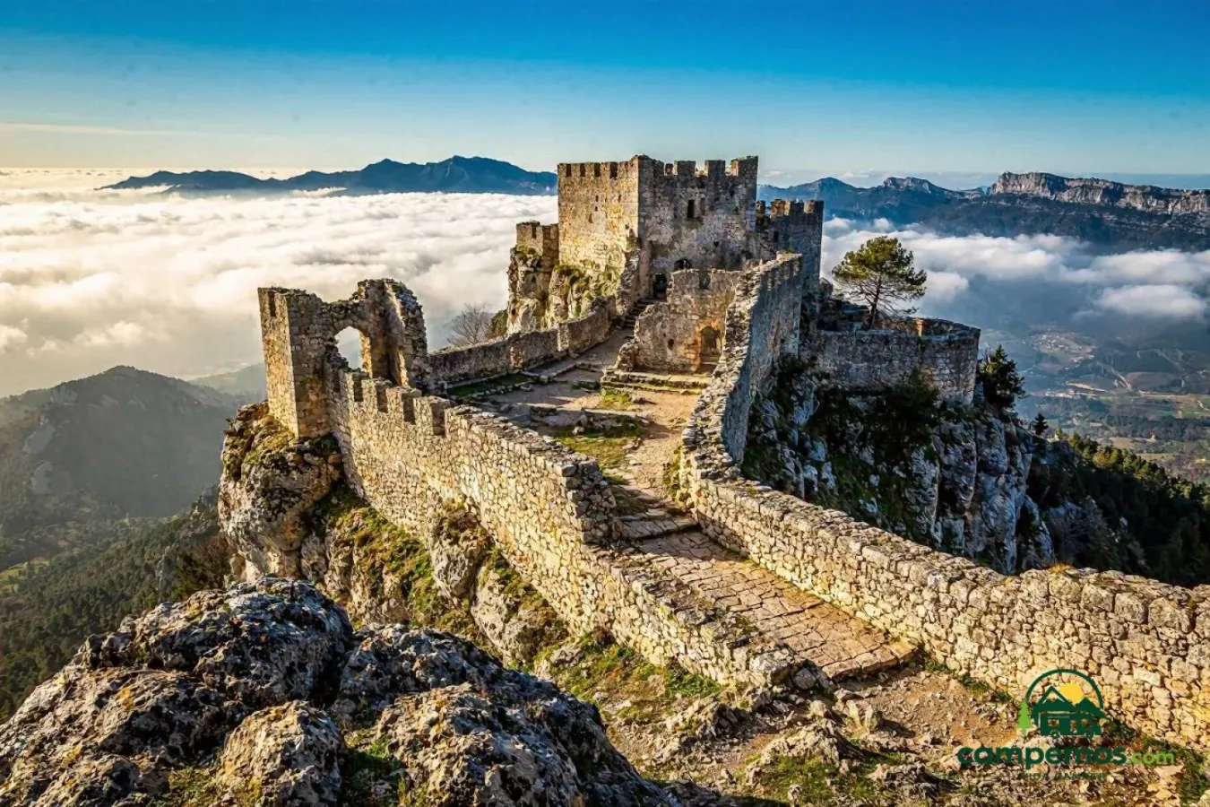 Las Citadelles du Vertige: castillos cátaros en autocaravana, 5 días