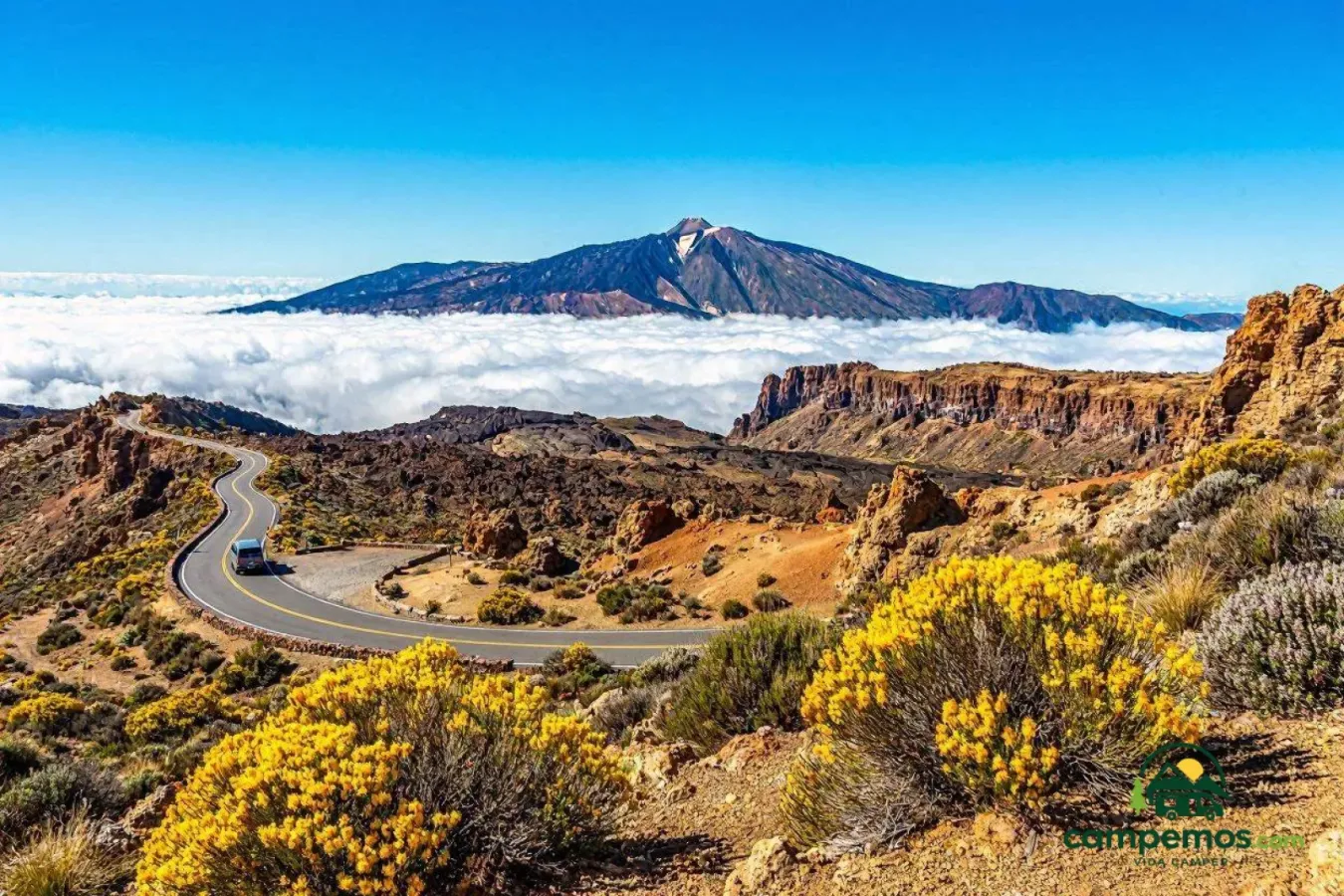 Tenerife en autocaravana: Anaga, Teide y Teno — la isla volcánica completa en 5 días