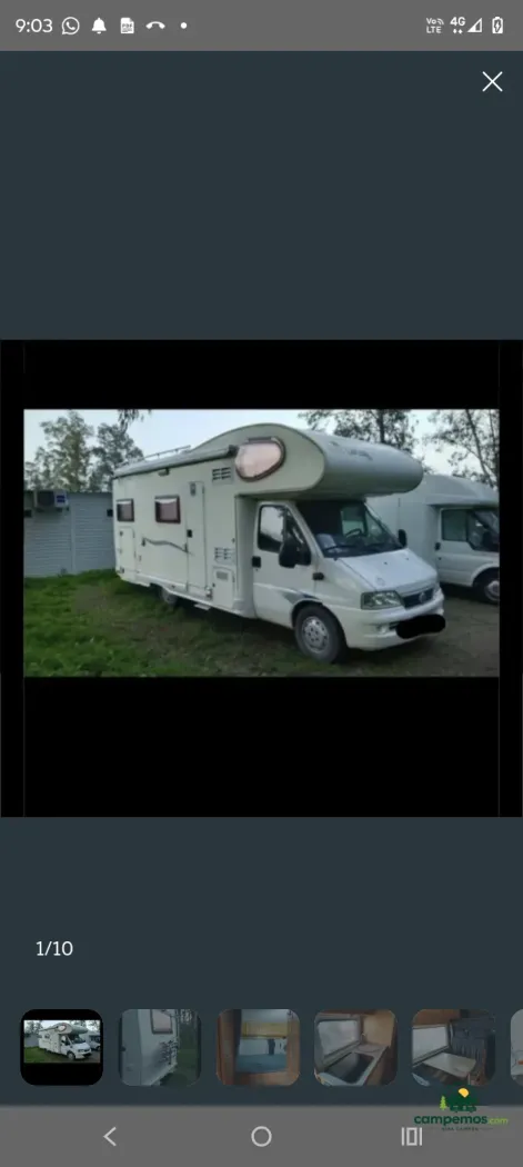 Autocaravanas 2.8 Fiat Ducato 130 caballos 5 personas — foto 1