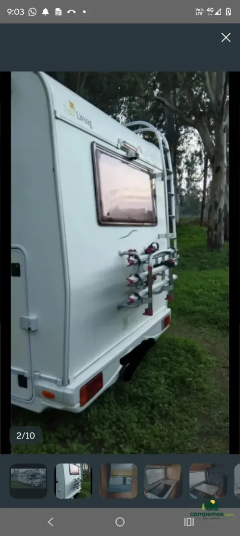 Autocaravanas 2.8 Fiat Ducato 130 caballos 5 personas — foto 2