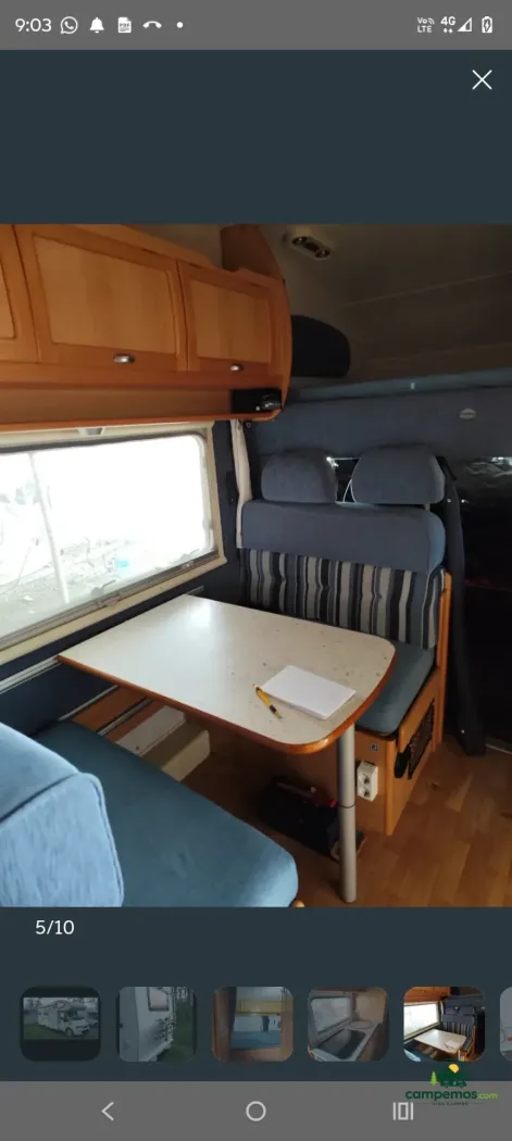 Autocaravanas 2.8 Fiat Ducato 130 caballos 5 personas — foto 5