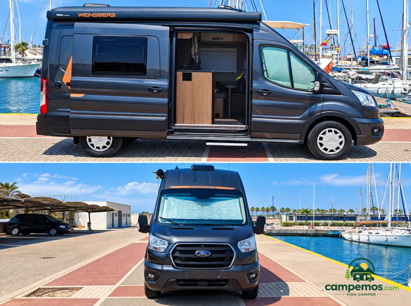 Vendo Ford Transit weinsberg carabus 600 mq Camper, furgo, autocaravana — foto 2