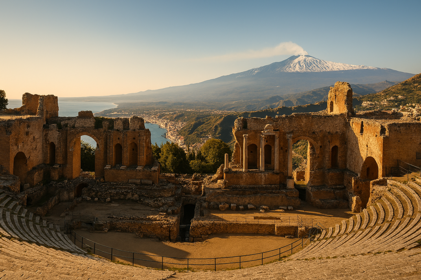 Sicilia en autocaravana: 8 días entre el Etna, Siracusa y el barroco del Val di Noto